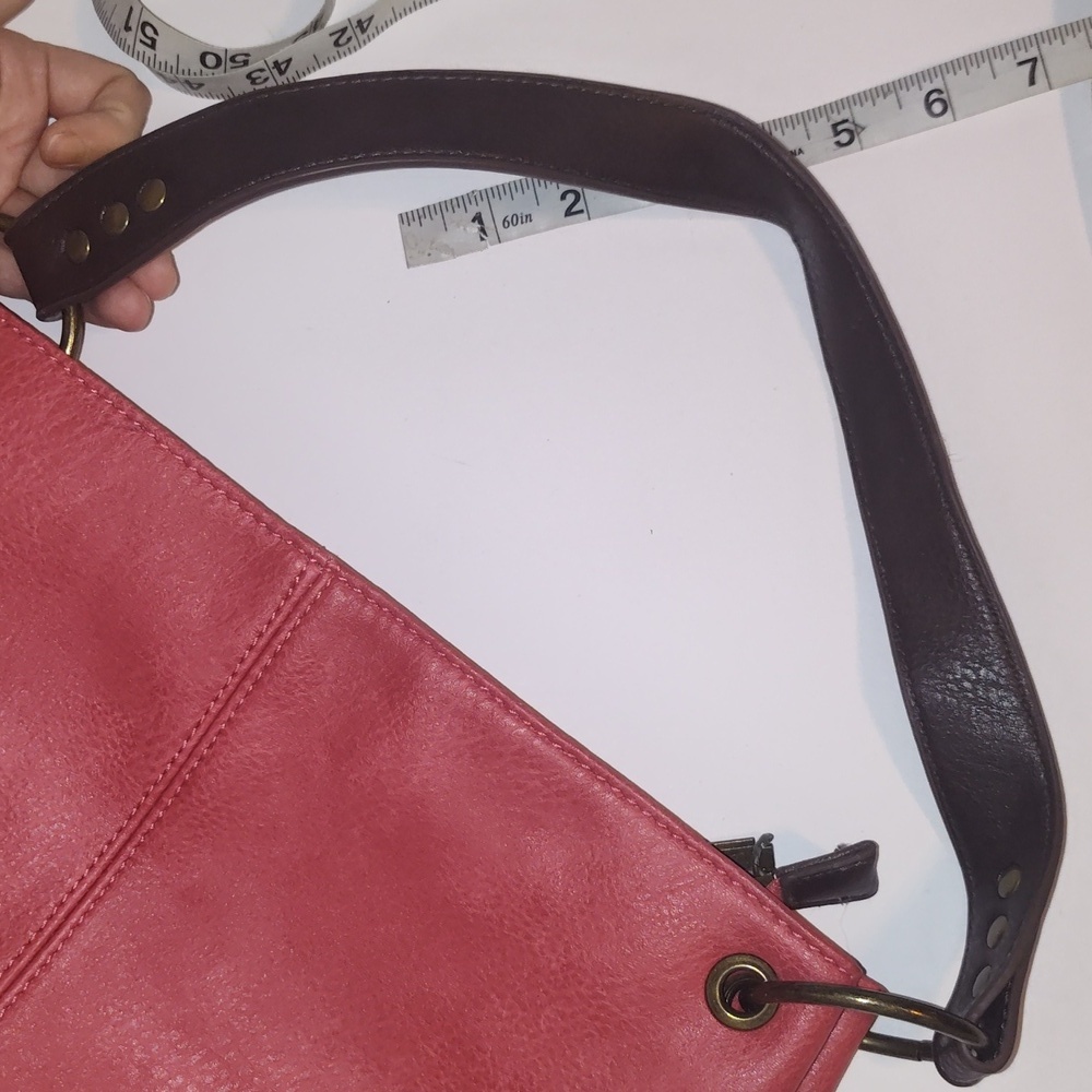 Wrangler Hobo Bag Purse Handbag Red by Montana West Good Condition - Picture 10 of 14